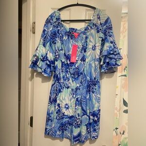 NWT L Calla Romper by Lilly Pulitzer